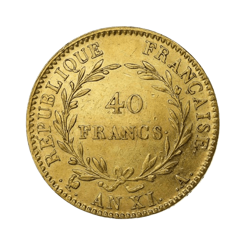 40 Златни Франка Наполеон I Консул AN XI-XII 1802-1803