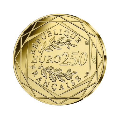 250 Златни Евро Хари Потър и Златния Снич Франция 2021