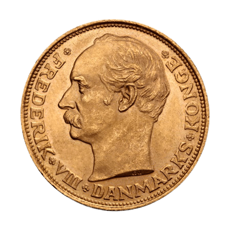20 Датски Крони Фридрих VIII 1908-1912