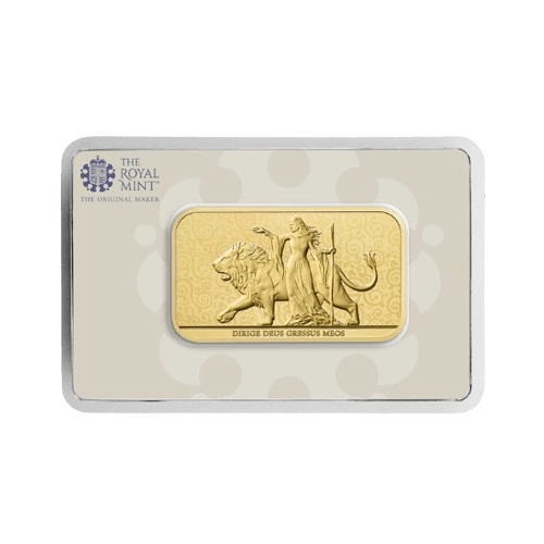 31.1 гр. Златно Кюлче Уна и Лъвът Royal Mint