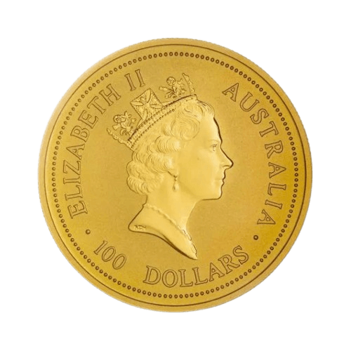 Златна Монета 1 toz. Австралийски Лунар Вол 1997