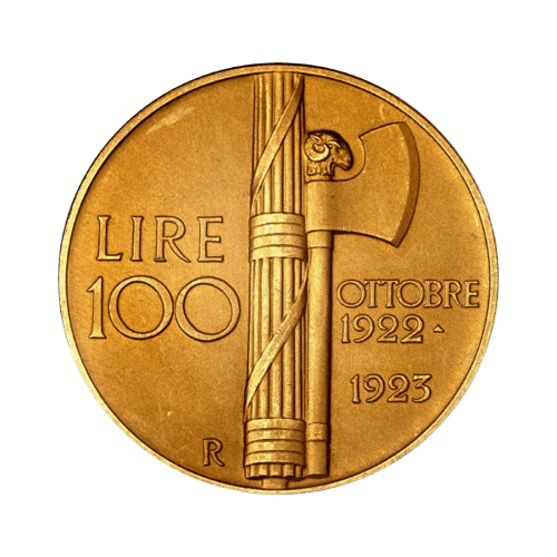 100 Златни Лири Виторио Емануеле III 1923