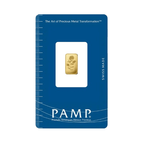 2.5 гр. Златно Кюлче Pamp Роза