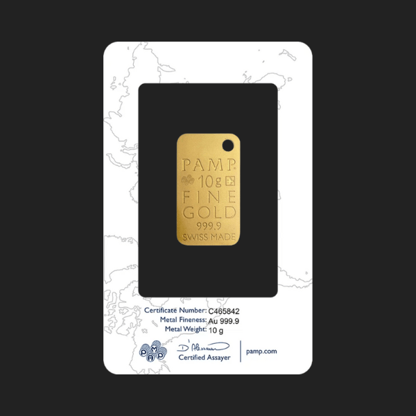 Златно Кюлче медальон 10 гр. Pamp Крокодилска Кожа