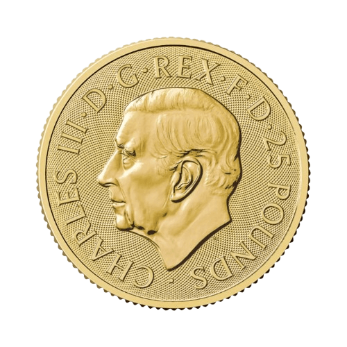 7.78 грама златна монета Златният лъв 2026 Зверовете на Тюдорите