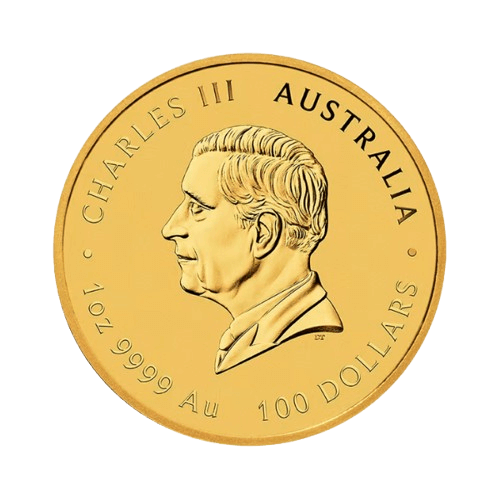 златна монета 1 унция феникс 2026 гръб чарлз трети