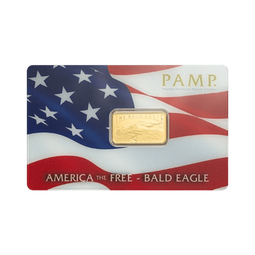 5 грама златно кюлче pamp белоглав орел