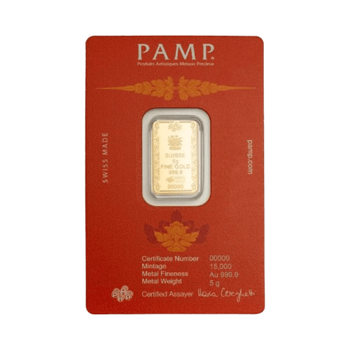 златно кюлче 5 гр. pamp буда 2026