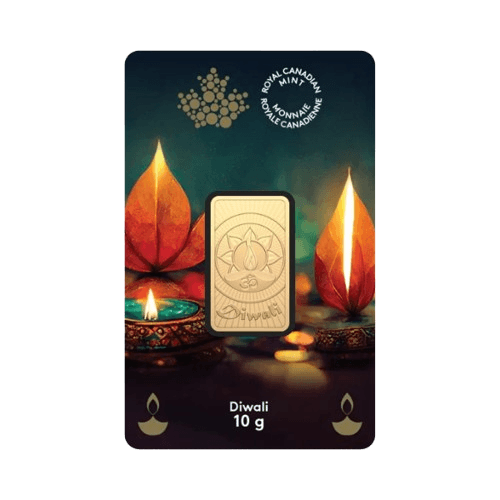10 грама златно кюлче лакшми дивали 2026 royal canadian mint